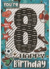 You're 8 Happy Birthday